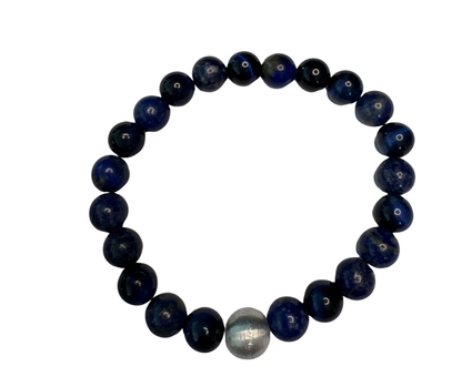 Natural Lapis Lazuli and Blue Tigers Eye