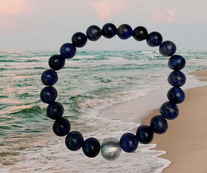 Natural Lapis Lazuli and Blue Tigers Eye
